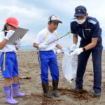 浜中小漂着ごみ調査