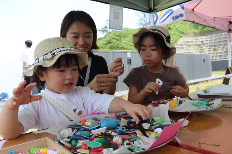海ごみ考えるイベント多彩　加茂水族館とカモンマーレにぎやかに