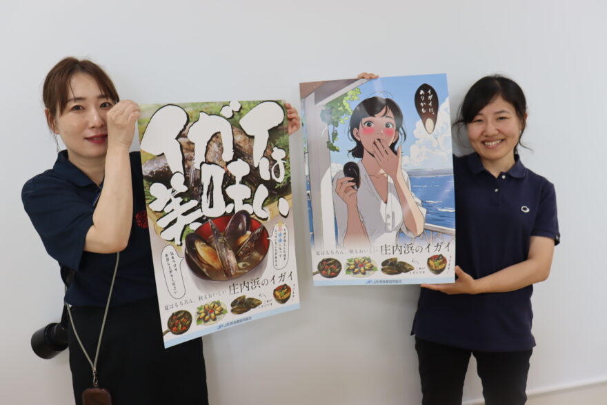 イガイ（エゲ／イゲ）はうまい!!庄内浜で通年アピール 鶴岡